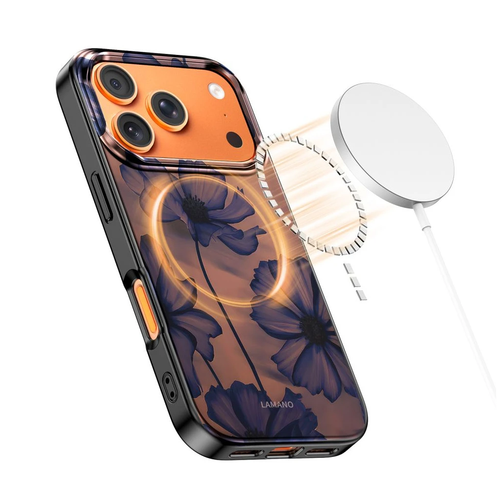 TECH-PROTECT LAMANO MAGSAFE iPhone 17 Pro Max készülékhez tok Velvet Night