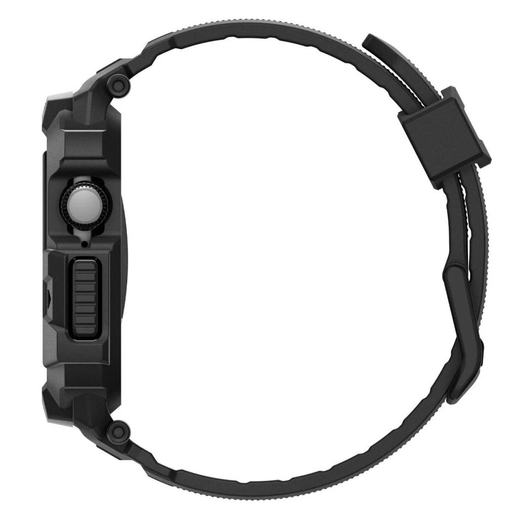 SPIGEN RUGGED ARMOR „PRO” V2 Apple Watch tok 10/11 készülékhez (42 MM) matt fekete