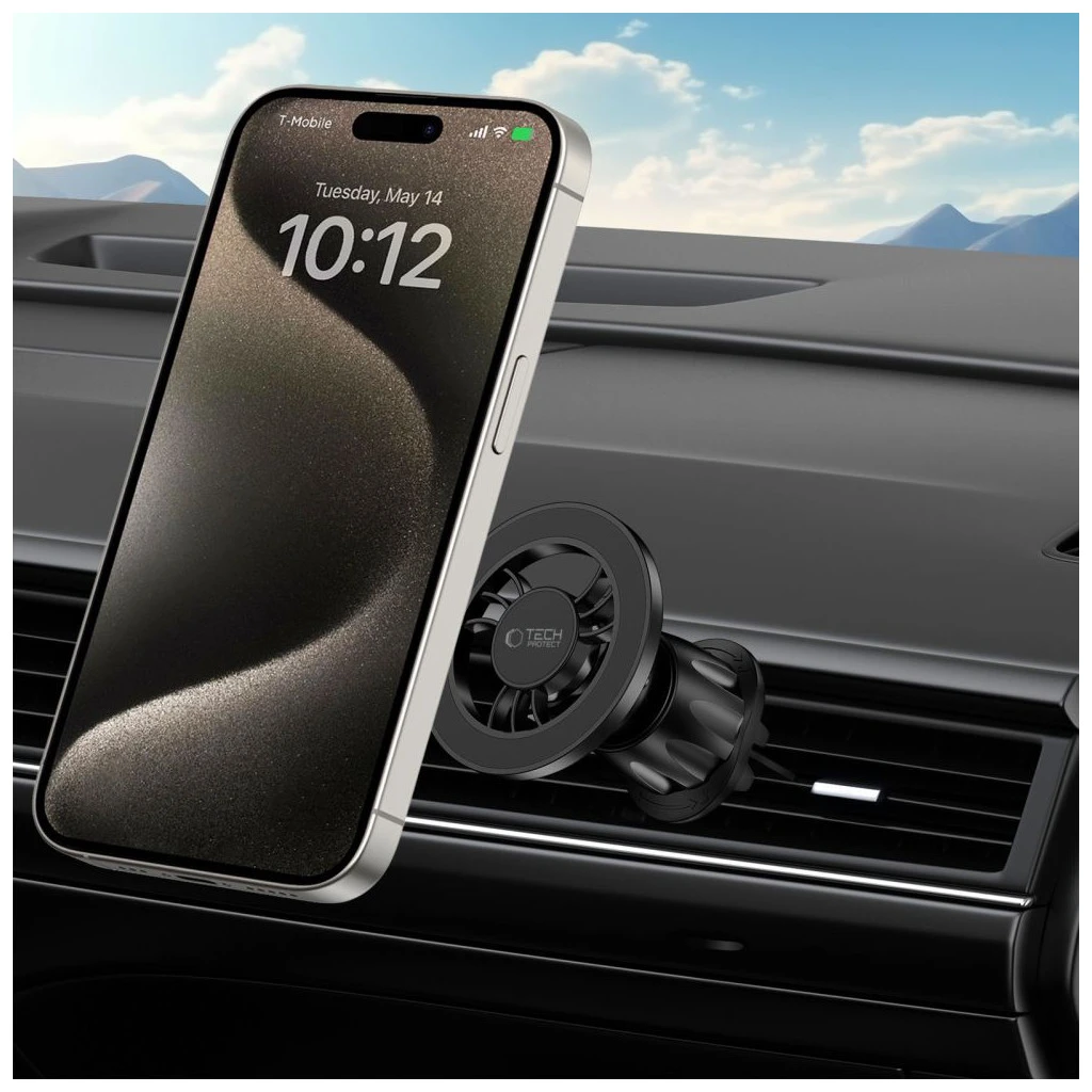 TECH-PROTECT N56 MAGNETIC MAGSAFE VENT autós tartó fekete