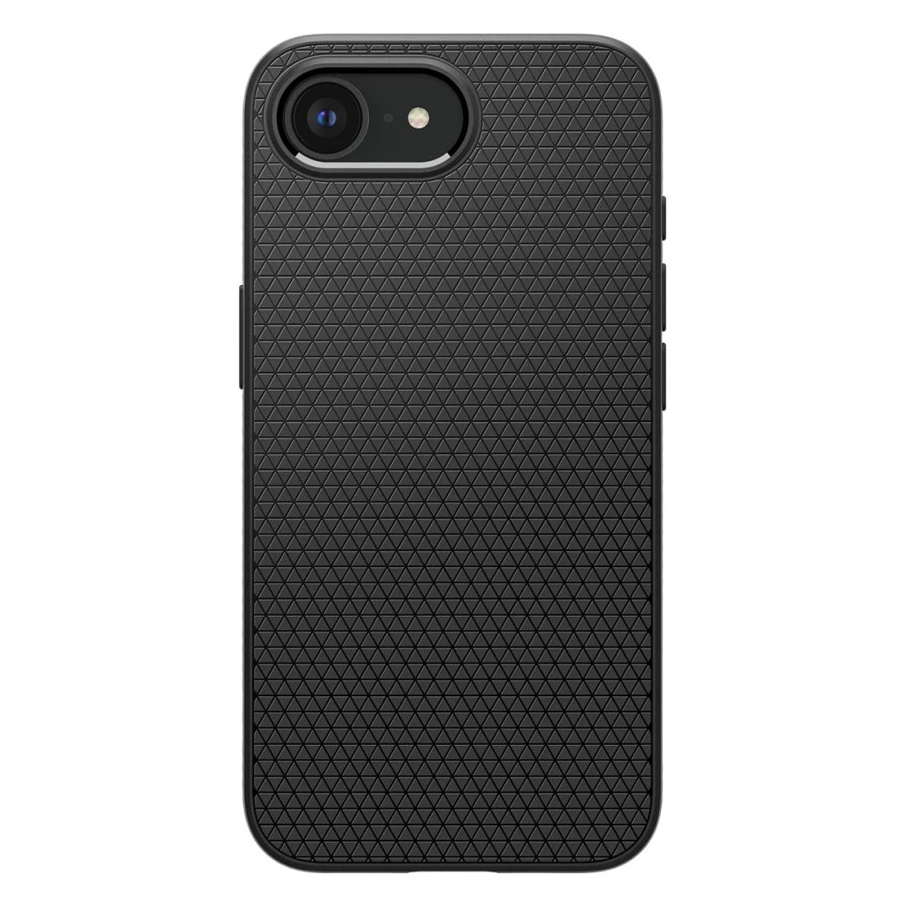 SPIGEN LIQUID AIR iPhone 16E készülékhez tok matt fekete