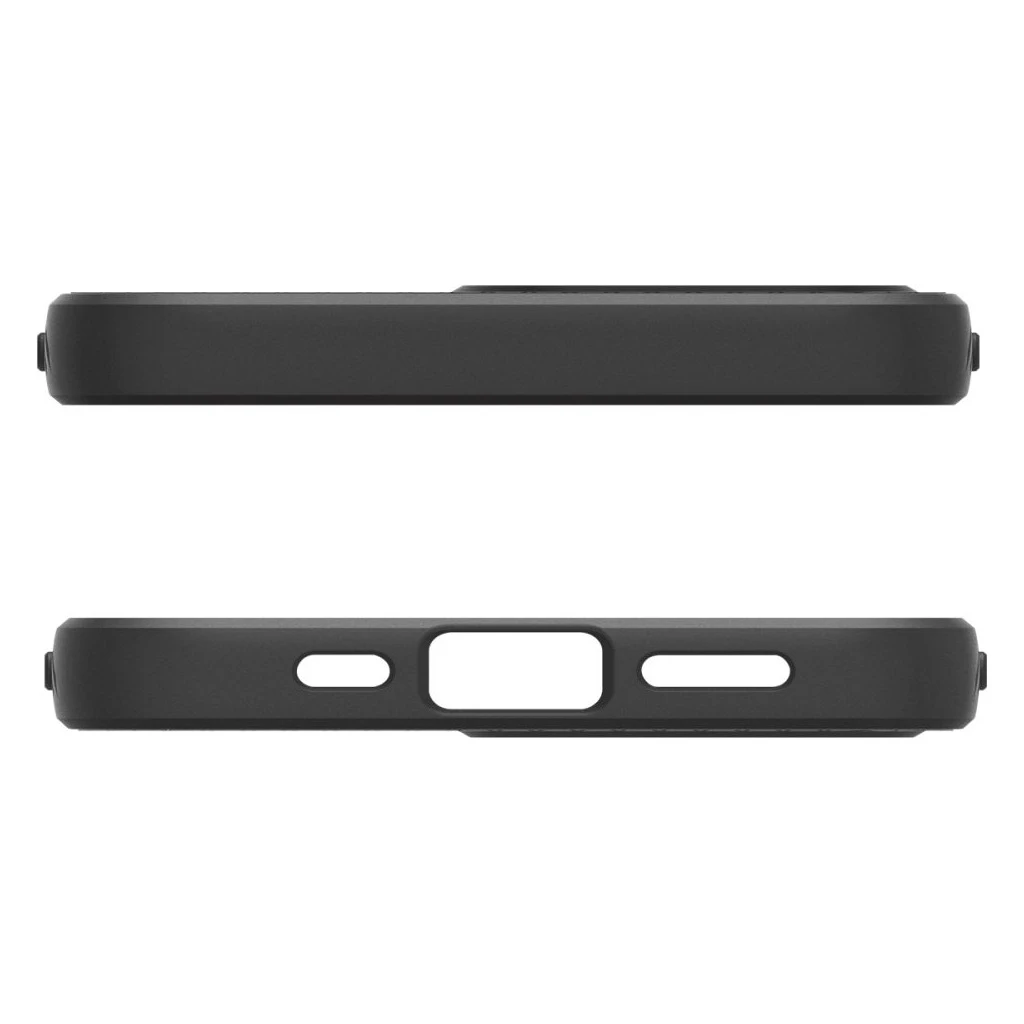 SPIGEN LIQUID AIR iPhone 16E készülékhez tok matt fekete