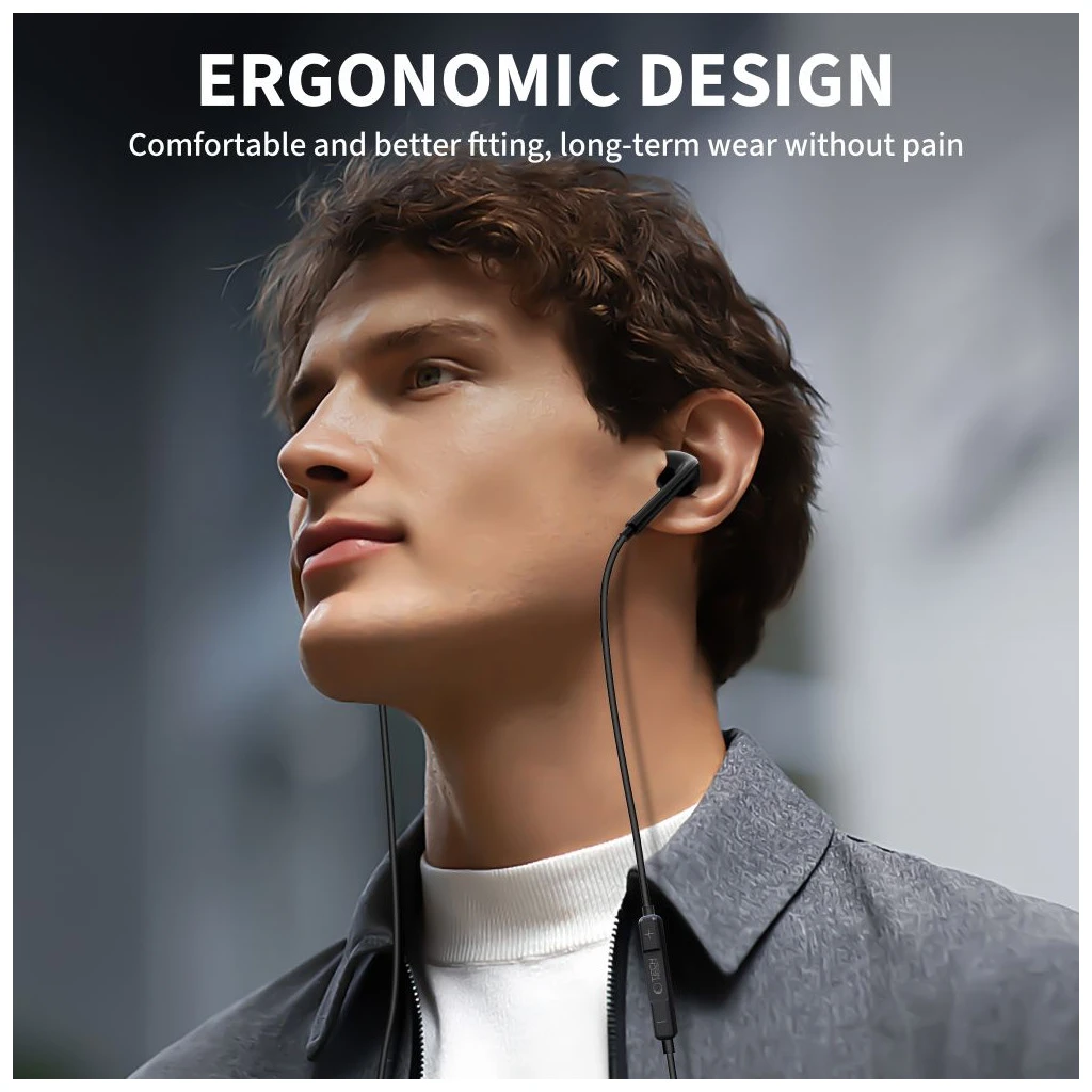 TECH-PROTECT ULTRABOOST TYPE-C fülhallgató CORE G2 fekete