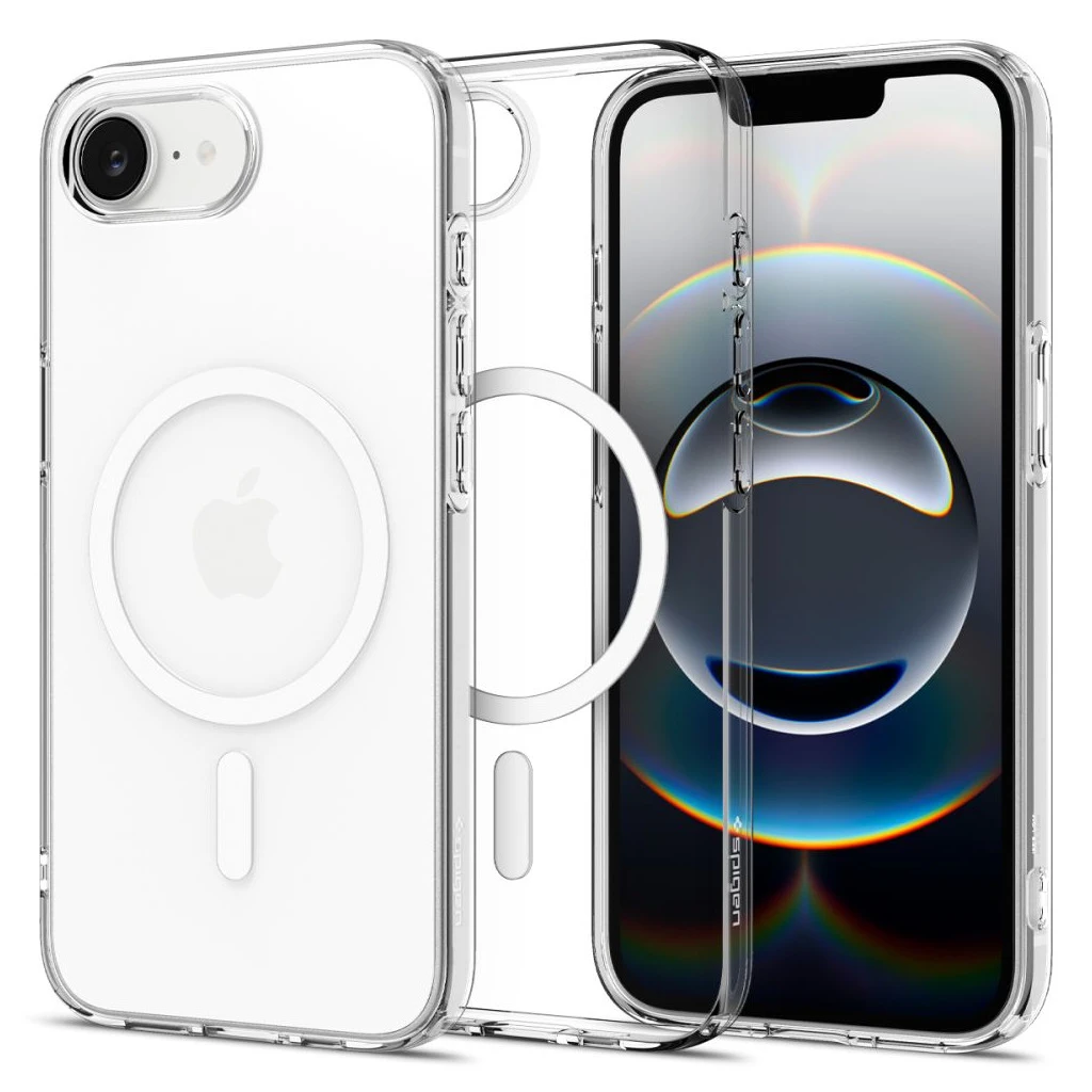 SPIGEN LIQUID CRYSTAL MAG MAGSAFE iPhone 16E készülékhez tok áttetsző