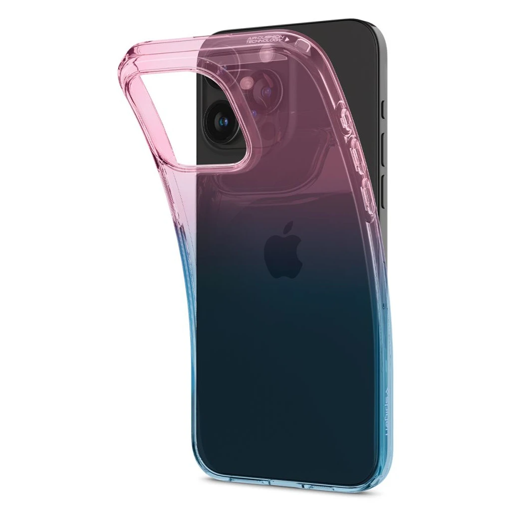 SPIGEN LIQUID CRYSTAL iPhone 15 Pro készülékhez tok GRADATION rózsaszín