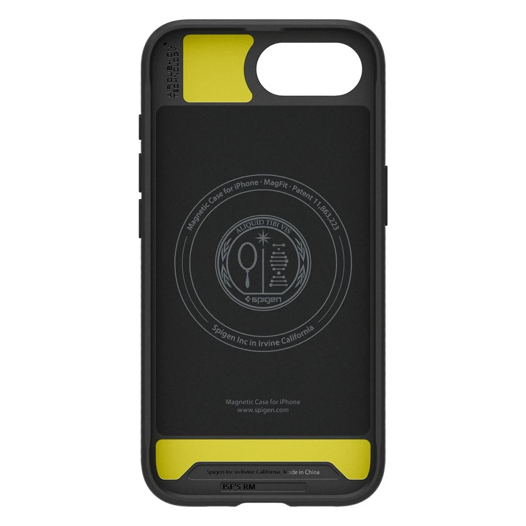 SPIGEN RUGGED ARMOR MAG MAGSAFE IPHONE 16E készülékhez tok matt fekete