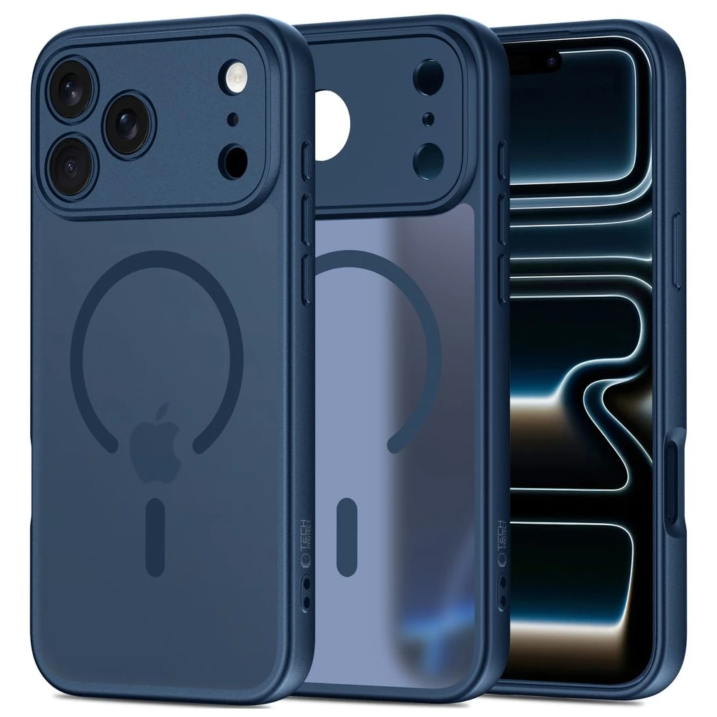 TECH-PROTECT BASICMAG MAGSAFE iPhone 17 Pro tok készülékhez MATTE mélykék