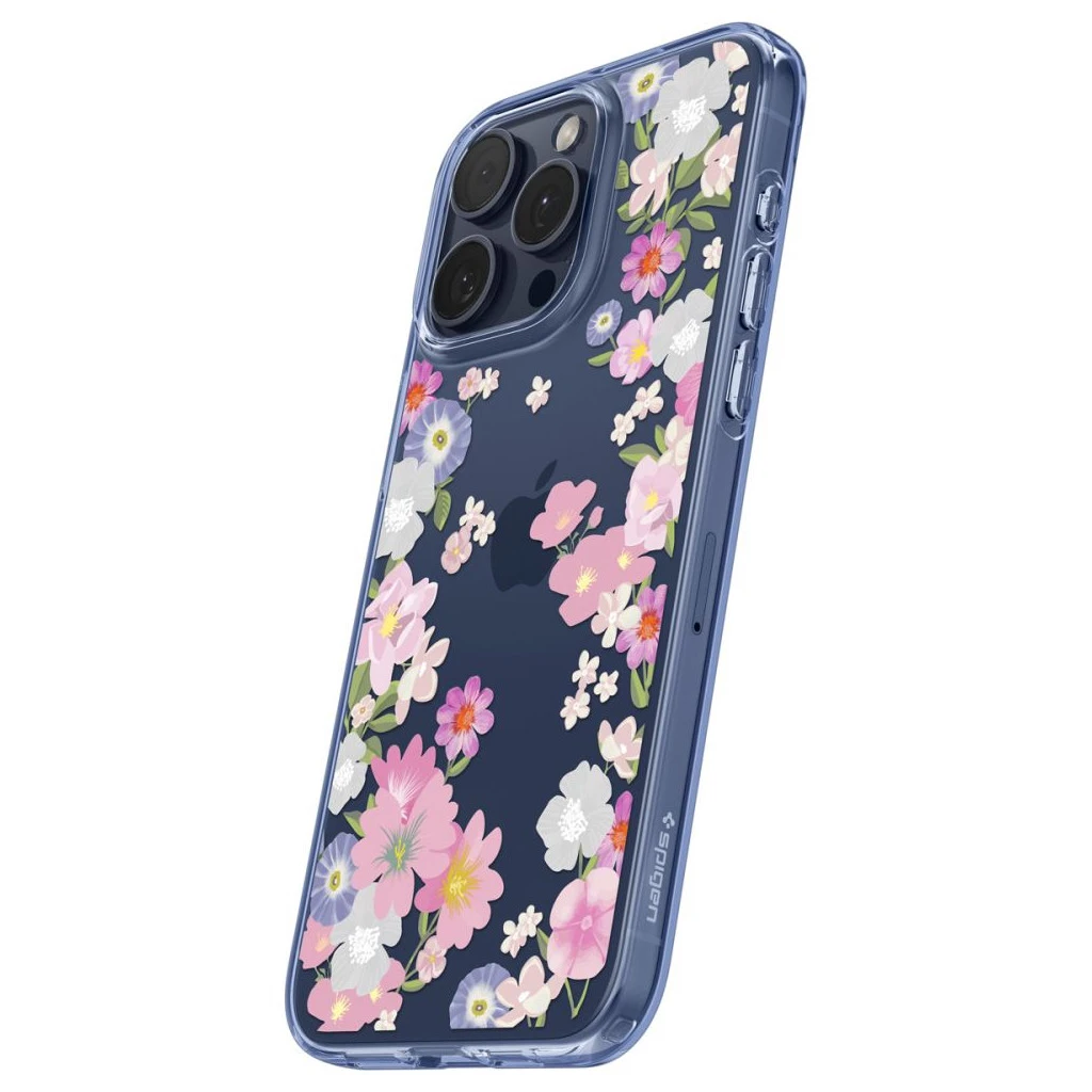 SPIGEN Liquid Crystal iPhone 15 Pro készülékhez Blossom tok