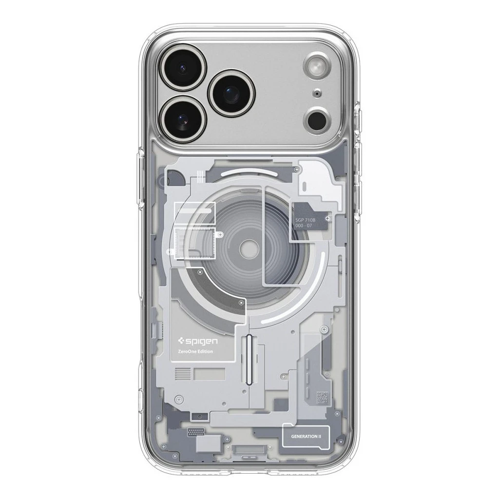 SPIGEN ULTRA HYBRID MAG MAGSAFE iPhone 17 Pro Max készülékhez ZERO ONE tok fehér