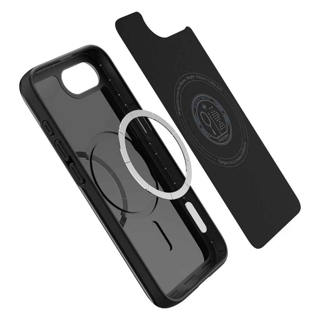 SPIGEN THIN FIT MAG MAGSAFE iPhone 16E készülékhez tok fekete