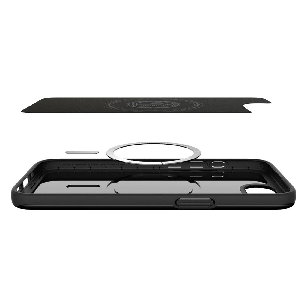 SPIGEN THIN FIT MAG MAGSAFE iPhone 16E készülékhez tok fekete