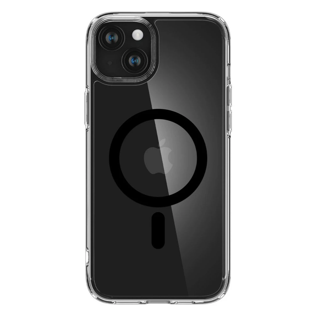 SPIGEN ULTRA HYBRID MAG MAGSAFE iPhone 15 Plus készülékhez tok fekete