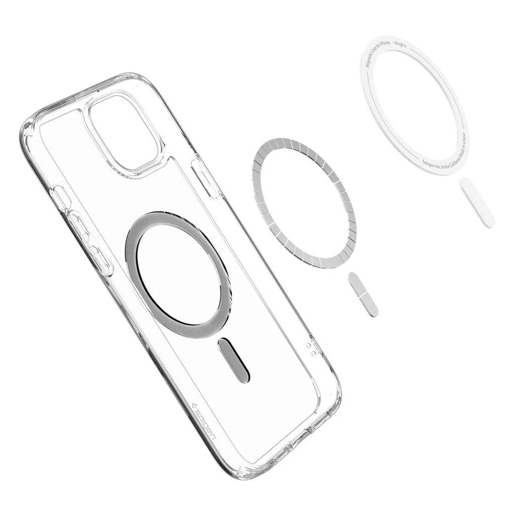 SPIGEN ULTRA HYBRID MAG MAGSAFE iPhone 15 Plus készülékhez tok fekete