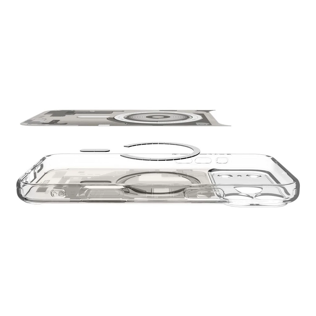 SPIGEN Ultra Hybrid Mag MagSafe iPhone 17 Pro Max készülékhez tok ZERO ONE Natural Titanium