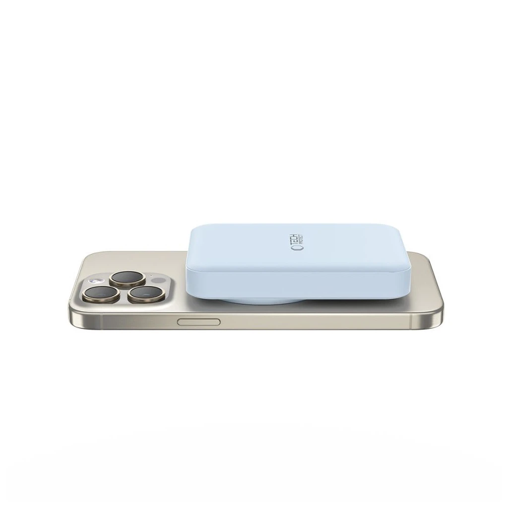 TECH-PROTECT PB11 LIFEMAG MAGSAFE hordozható töltőbank 10000MAH kék