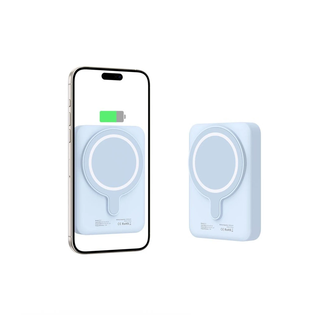 TECH-PROTECT PB11 LIFEMAG MAGSAFE hordozható töltőbank 10000MAH kék