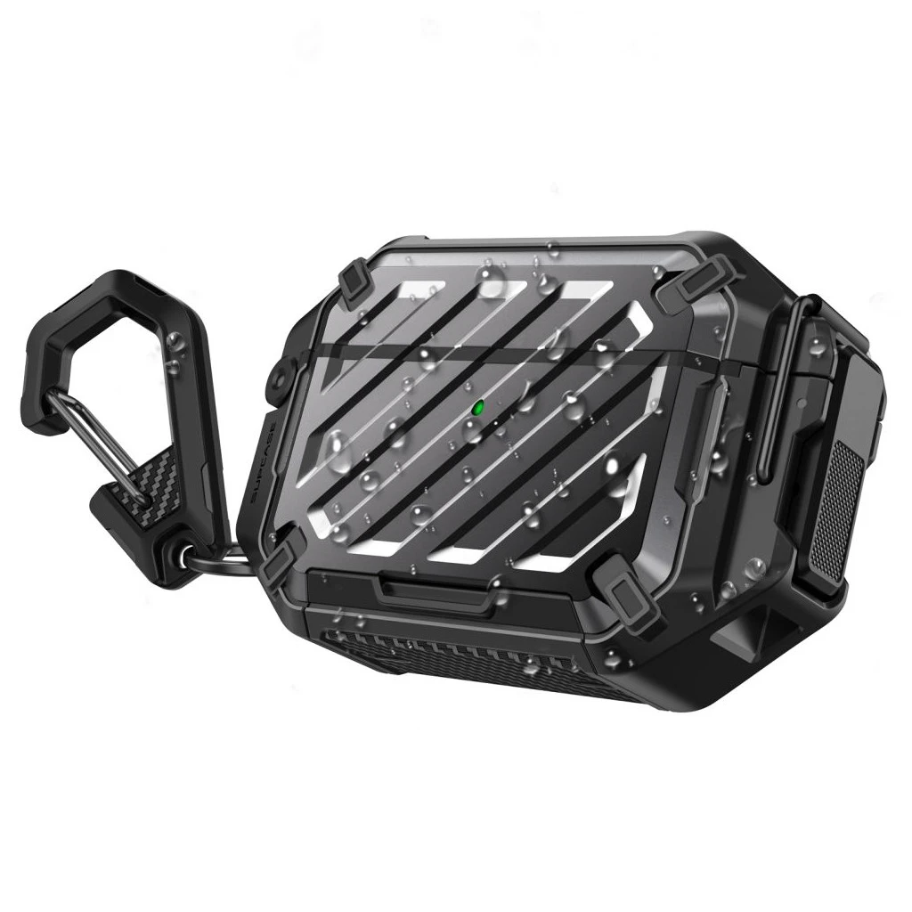 SUPCASE UNICORN BEETLE PRO MAGSAFE IP68 APPLE AIRPODS PRO 3 készülékhez tok fekete