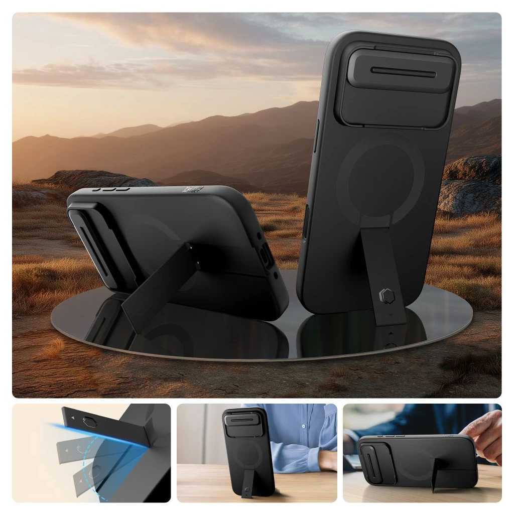 TECH-PROTECT KEVLAR AURA MAGSAFE iPhone Air készülékhez tok fekete