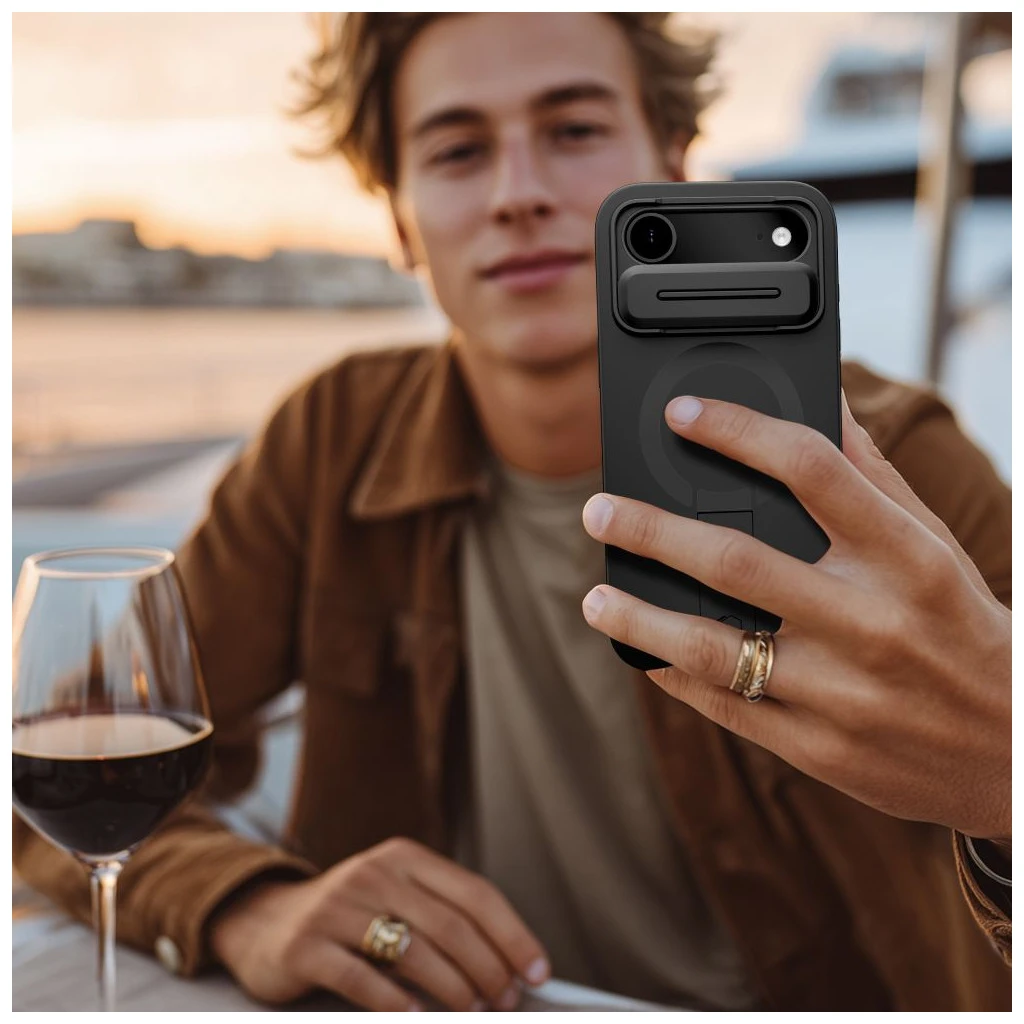 TECH-PROTECT KEVLAR AURA MAGSAFE iPhone Air készülékhez tok fekete