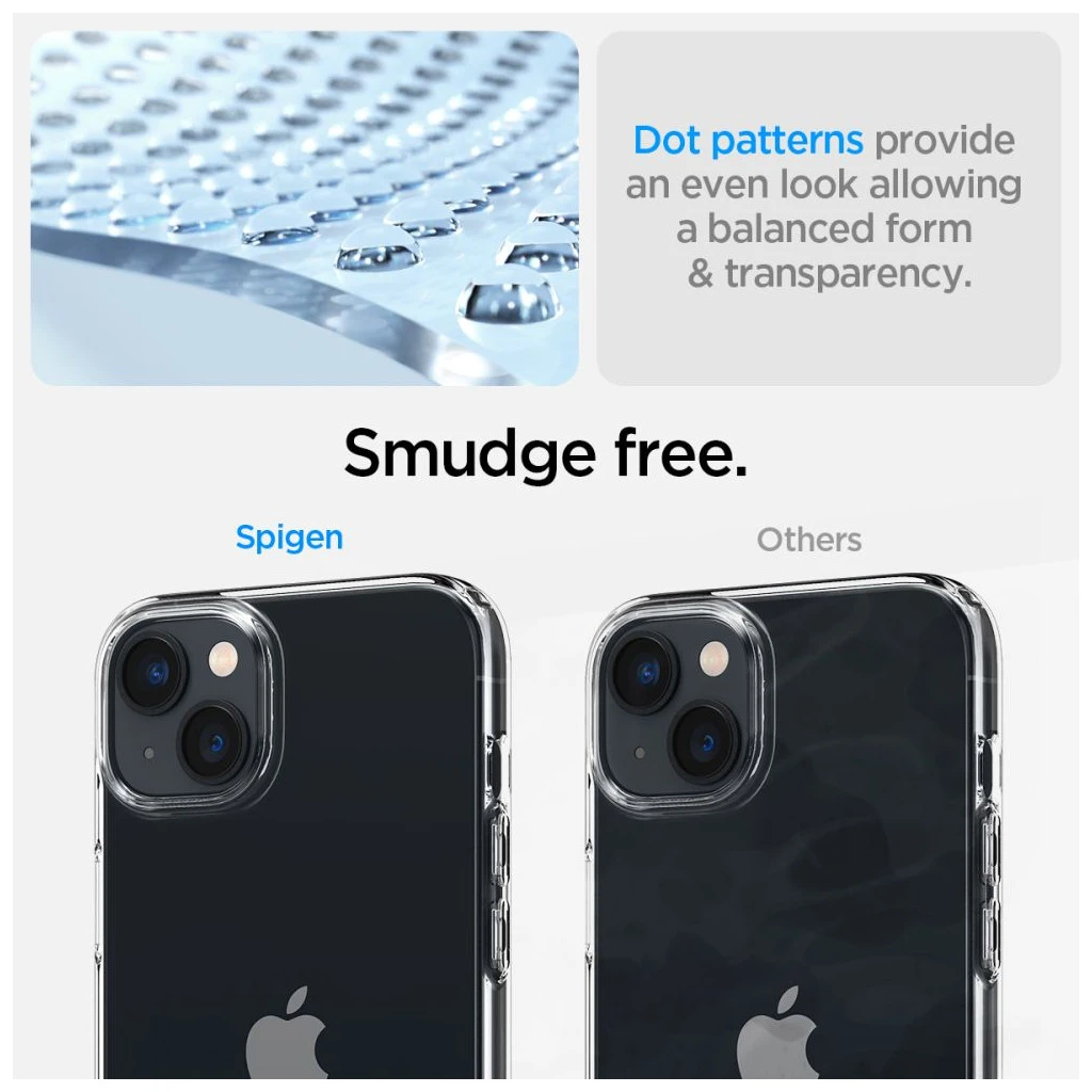 SPIGEN CRYSTAL PACK iPhone 14 Plus / 15 Plus készülékhez CRYSTAL CLEAR tok