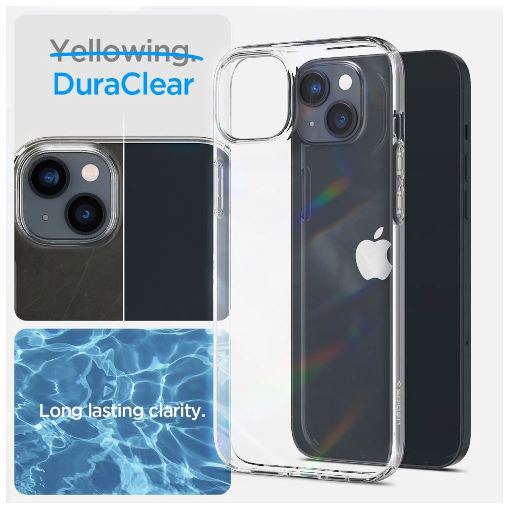 SPIGEN CRYSTAL PACK iPhone 14 Plus / 15 Plus készülékhez CRYSTAL CLEAR tok