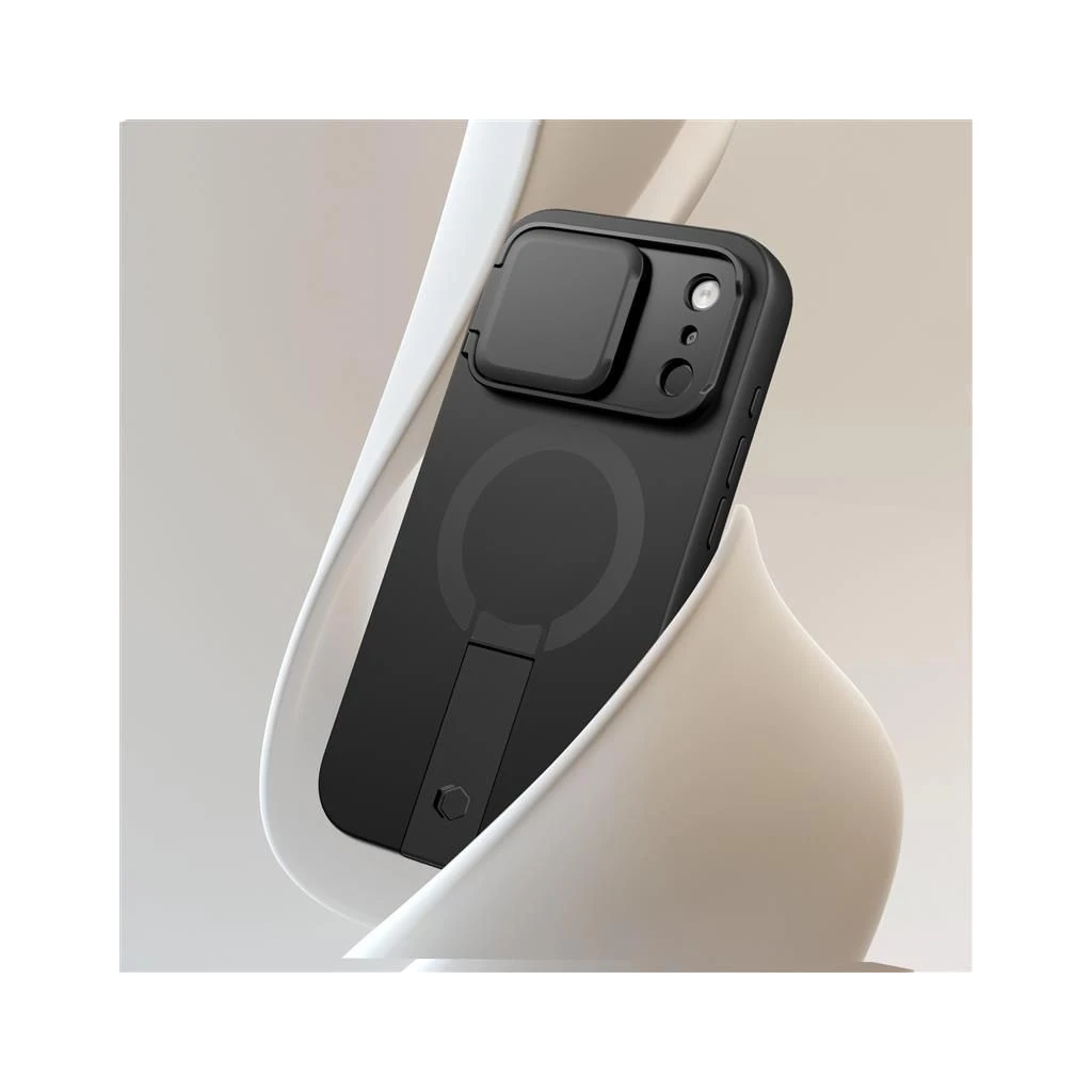 TECH-PROTECT KEVLAR AURA MAGSAFE védőtok iPhone 17 Pro készülékhez fekete