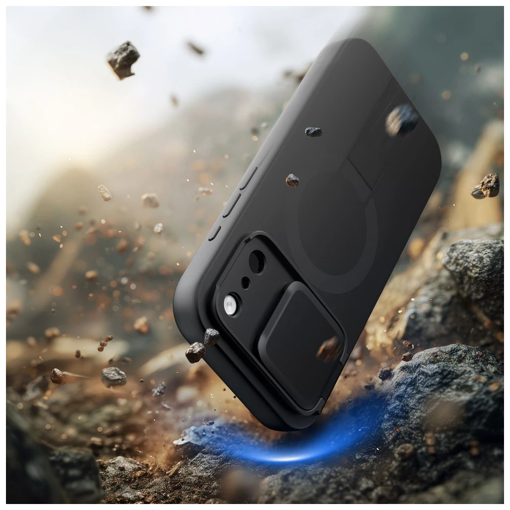 TECH-PROTECT KEVLAR AURA MAGSAFE védőtok iPhone 17 Pro készülékhez fekete