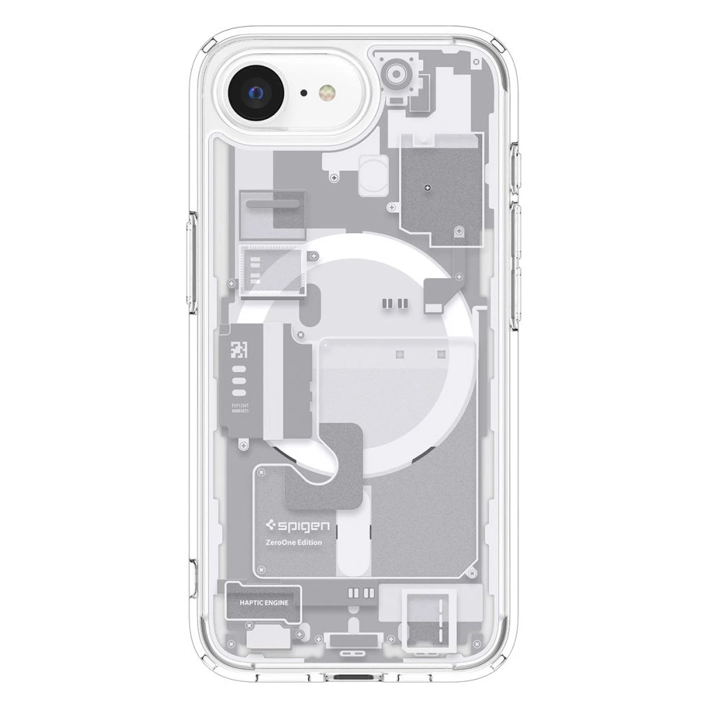 SPIGEN ULTRA HYBRID MAG MAGSAFE iPhone 16E készülékhez Zero One tok fehér