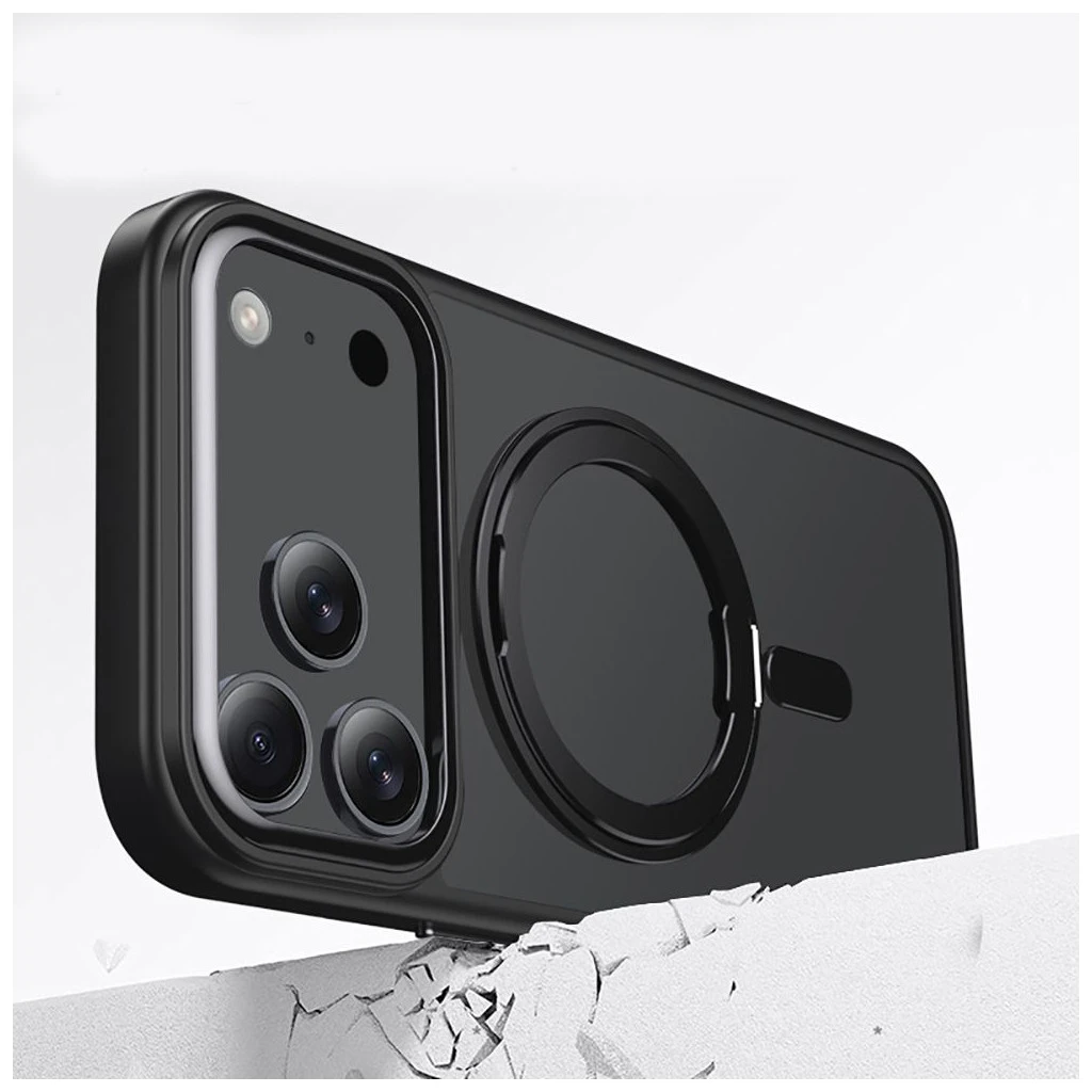 TECH-PROTECT MAGRING MAGSAFE iPhone 17 Pro készülékhez tok fekete