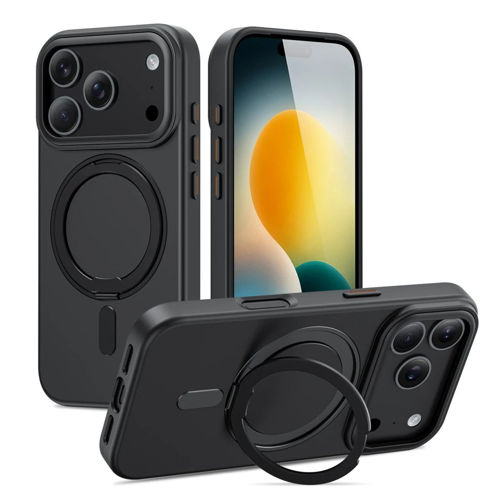 TECH-PROTECT MAGRING MAGSAFE iPhone 17 Pro készülékhez tok fekete