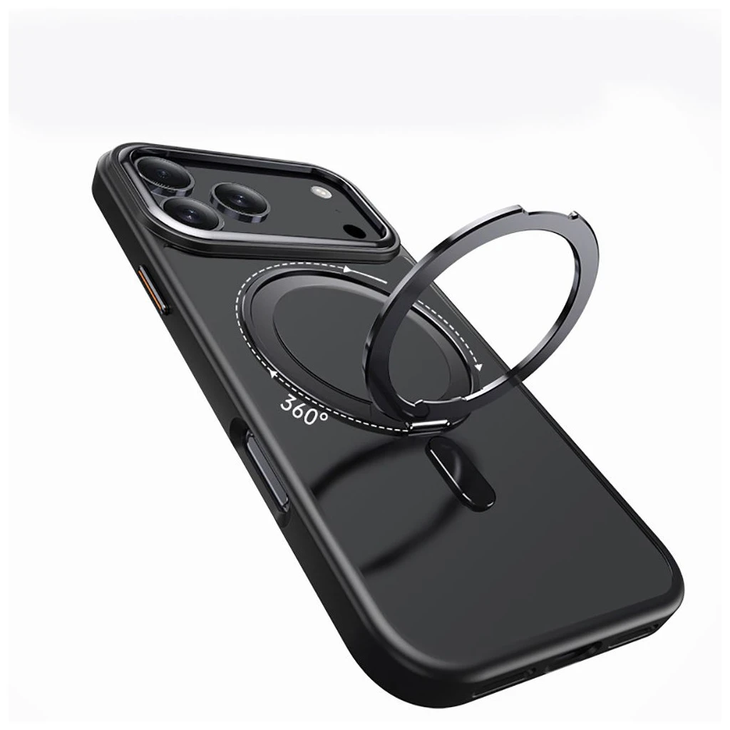 TECH-PROTECT MAGRING MAGSAFE iPhone 17 Pro készülékhez tok fekete