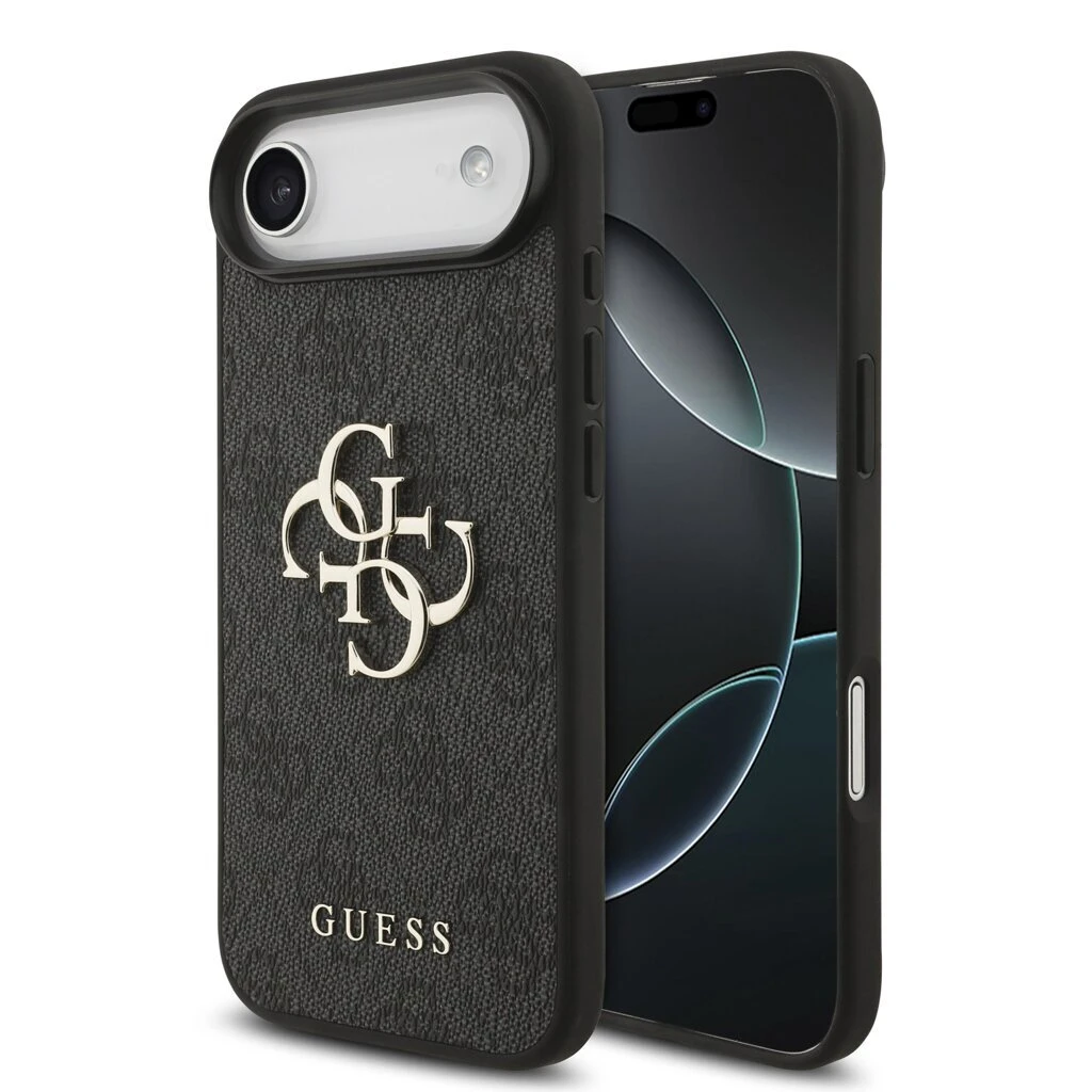 Guess PU 4G Metal Logo tok iPhone készülékhez Air szürke