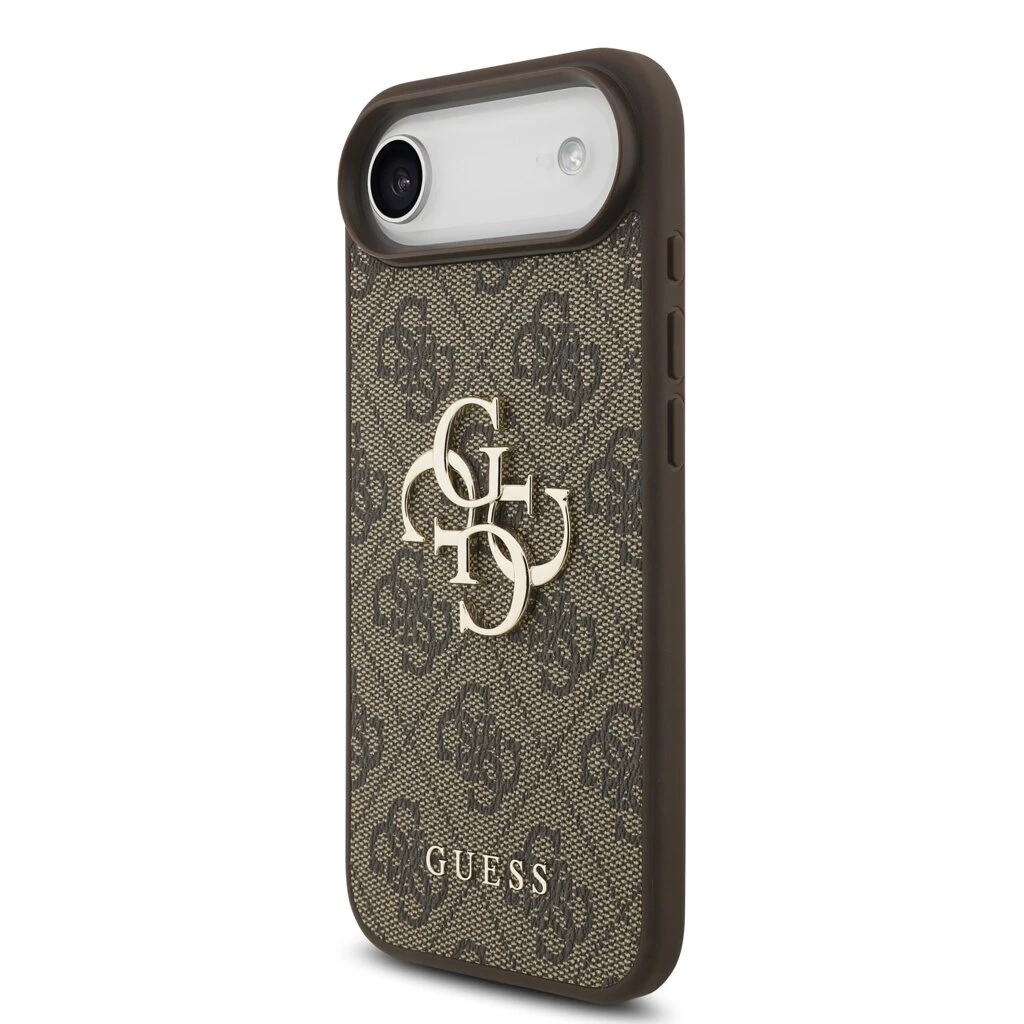 Guess PU 4G Metal Logo tok iPhone Air készülékhez barna