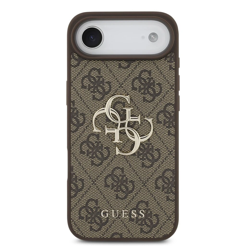 Guess PU 4G Metal Logo tok iPhone Air készülékhez barna