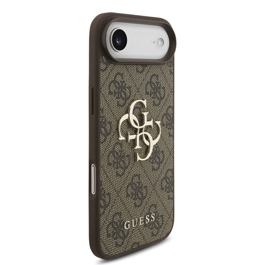 Guess PU 4G Metal Logo tok iPhone Air készülékhez barna