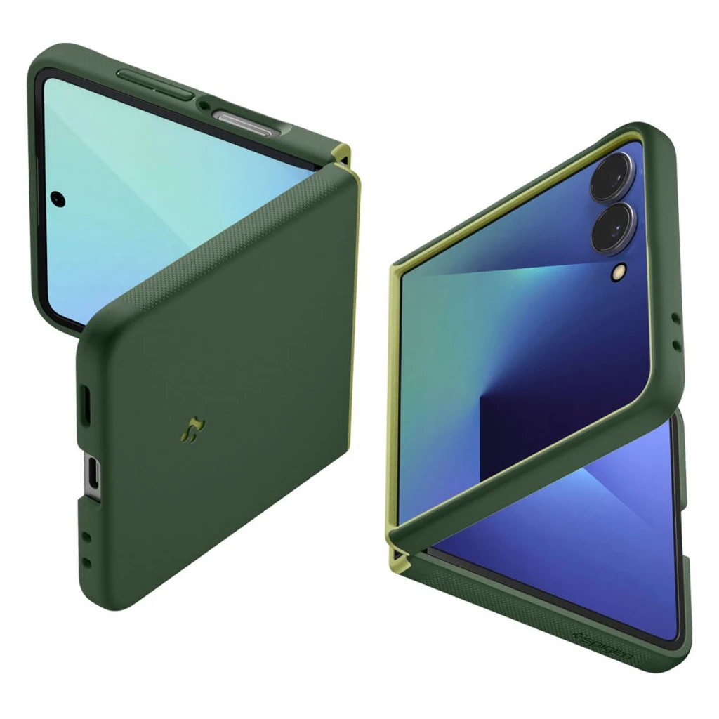 SPIGEN NANO POP MAG MAGSAFE Galaxy Z Flip 7 AVO készülékhez tok zöld