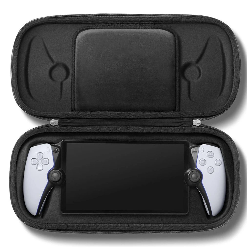 SPIGEN KLASDEN POUCH Sony PlayStation Portal Remote készülékhez szénszürke