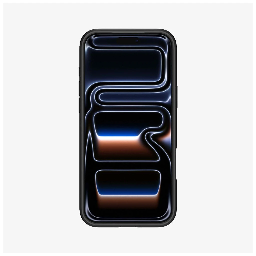 SPIGEN Ultra Hybrid Mag MagSafe iPhone 17 Pro FROST tok készülékhez – fekete/narancssárga