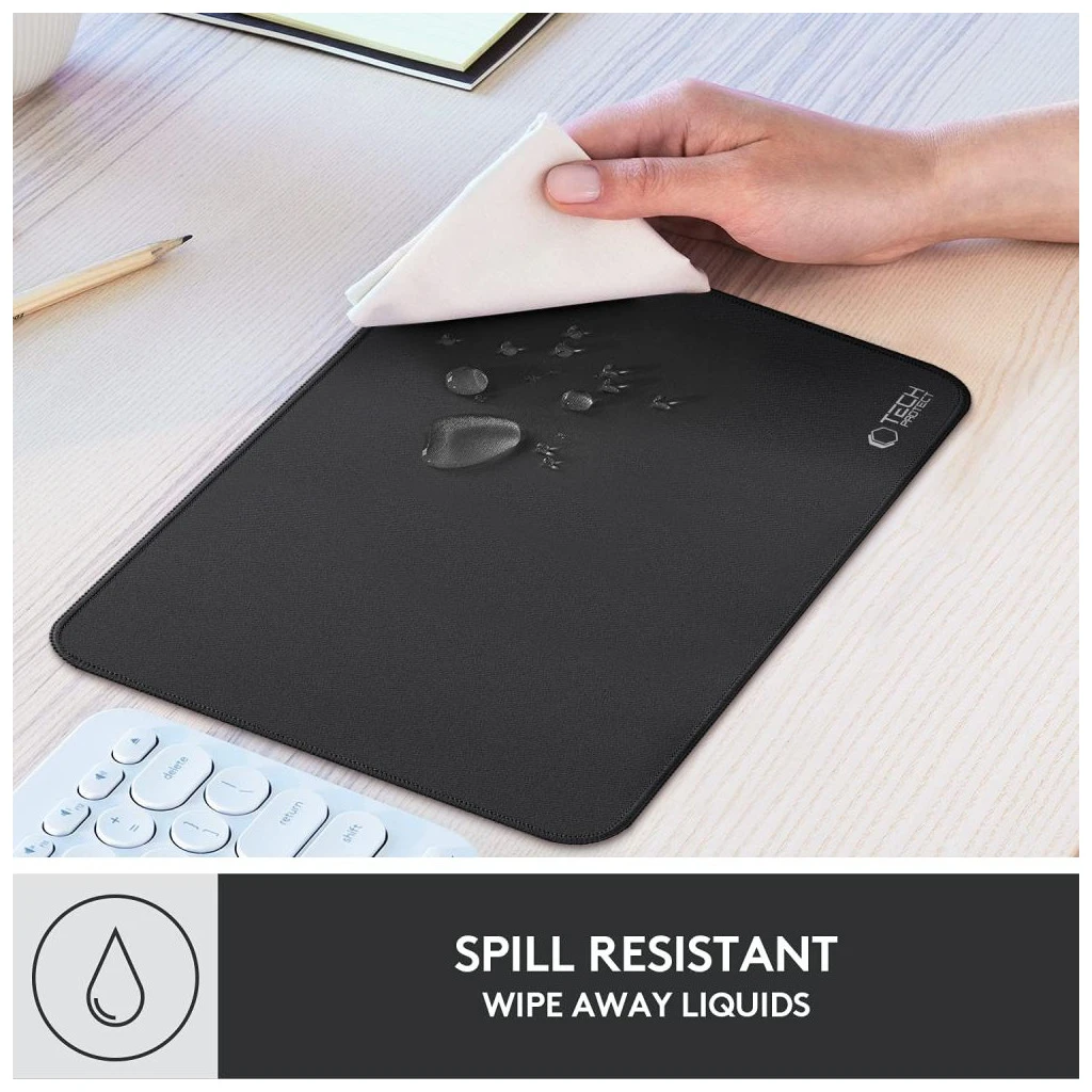 TECH-PROTECT A100 egérpad 35 x 25CM fekete