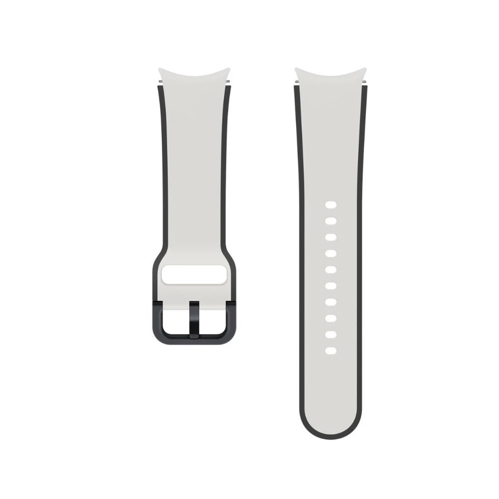 ET-STR90SJE Samsung Galaxy Watch 4/4 Classic/5/5 Pro készülékhez Two-tone Sport szíj 20mm S/M homok