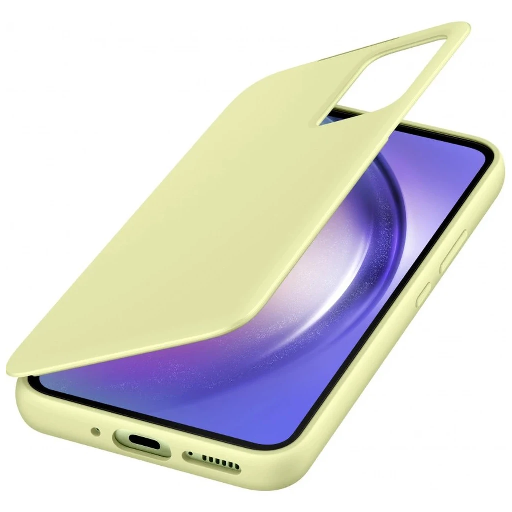 EF-ZA546CGE Samsung Smart View tok Galaxy A54 5G készülékhez lime (Sérült csomagolás)