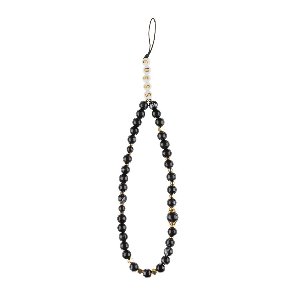 Guess PU 4G MagSafe Strap Limited Edition of 299 tok iPhone 17 Pro Max készülékhez fekete