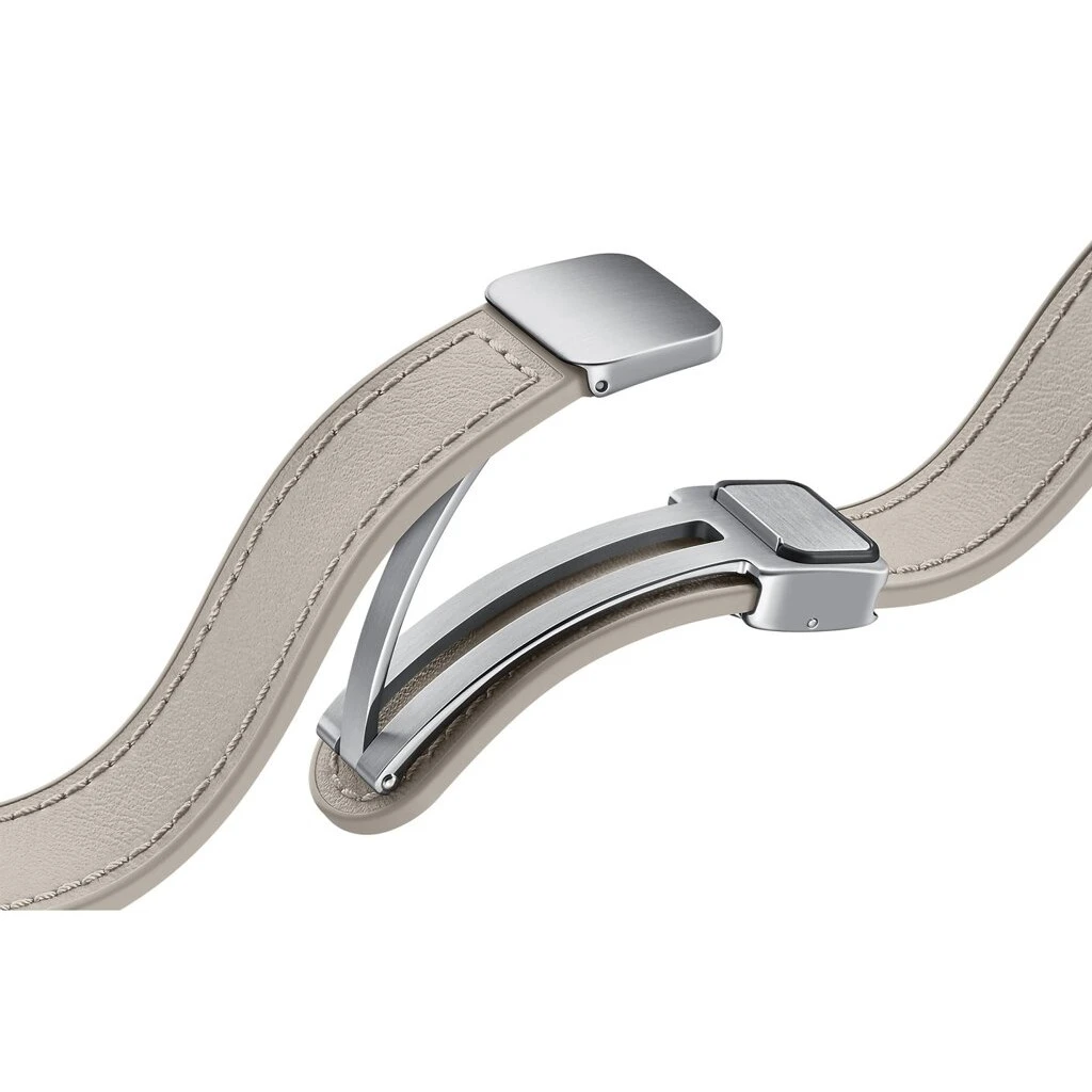 ET-SHR93SAE Samsung Galaxy Watch 6/6 Classic készülékhez D-Buckle bőrszíj (Vegan) S/M Etuope (Damage Package)