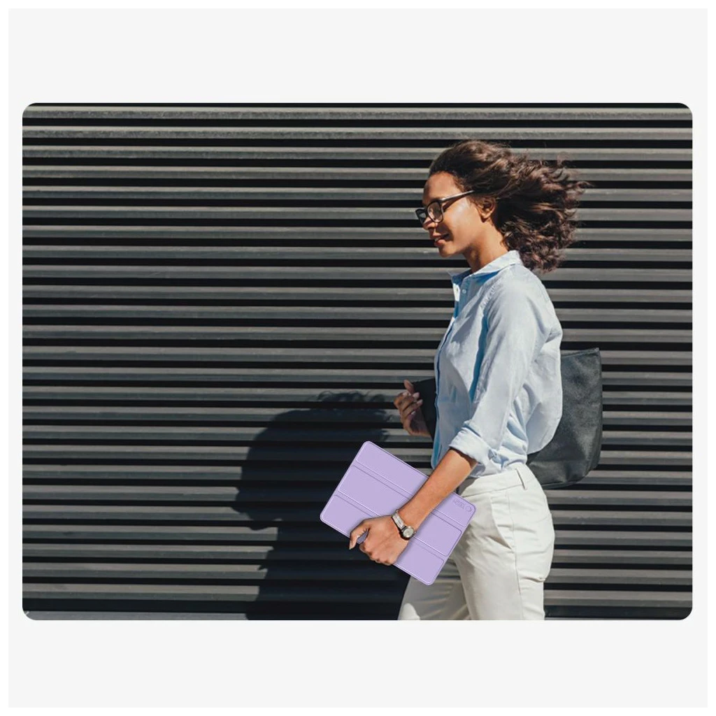 TECH-PROTECT SMARTCASE tok a GALAXY TAB A9+ / A11+ PLUS 11.0 (X210 / X215 / X216 / X230 / X235 / X236) készülékhez lila