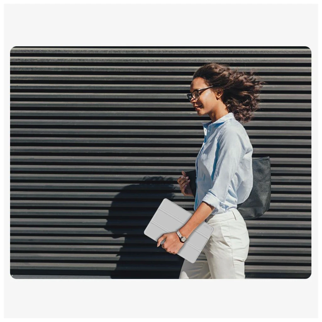 TECH-PROTECT SMARTCASE tok Galaxy Tab A9+ / A11+ Plus 11.0 készülékhez X210 / X215 / X216 / X230 / X235 / X236, szürke