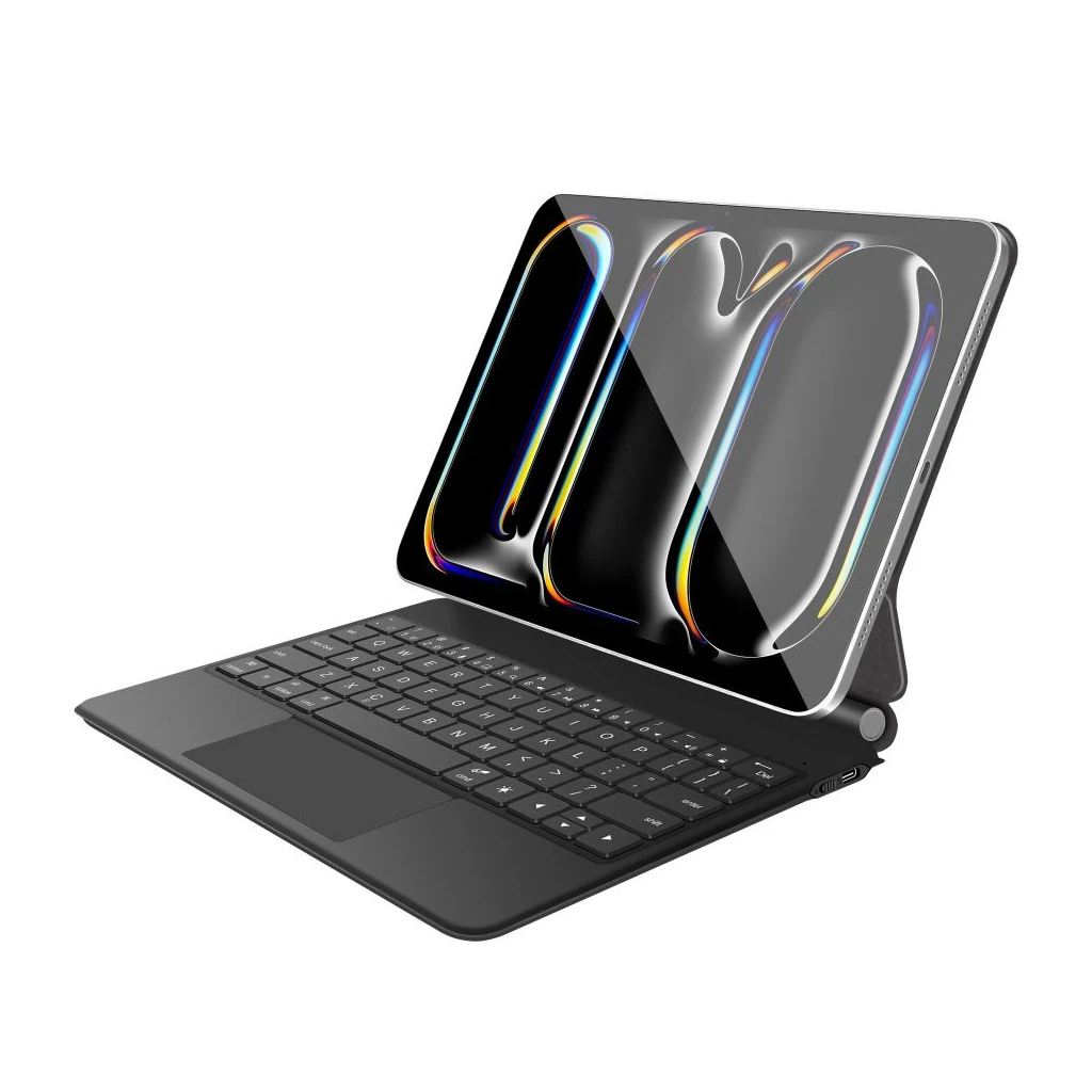 TECH-PROTECT SMARTCASE MAGNETIC + KEYBOARD iPad Pro 13” 7/8 készülékhez 2024-2025 fekete