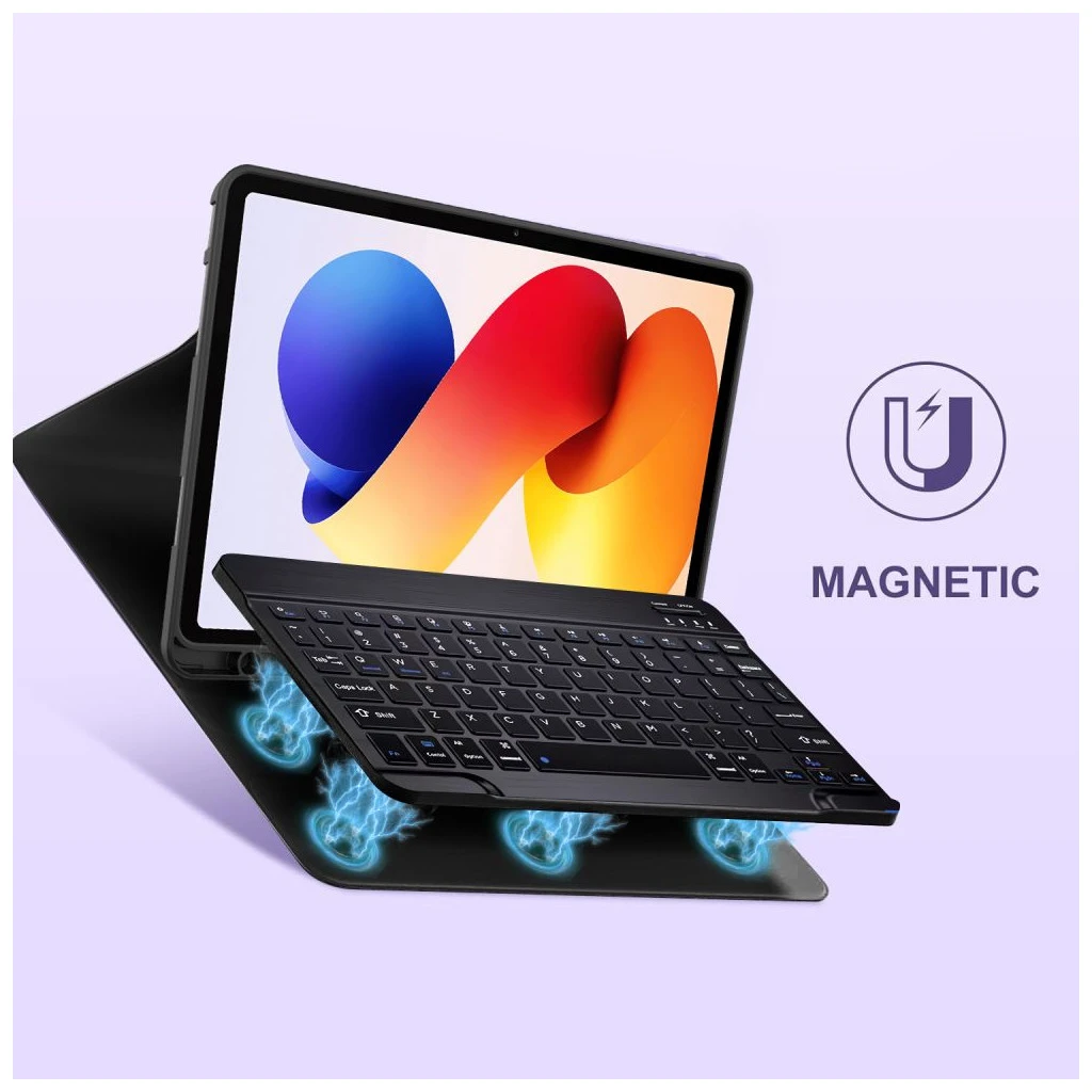 TECH-PROTECT SC PEN + BILLENTYŰZET XIAOMI POCO PAD M1 / REDMI PAD 2 PRO 12.1 készülékhez fekete