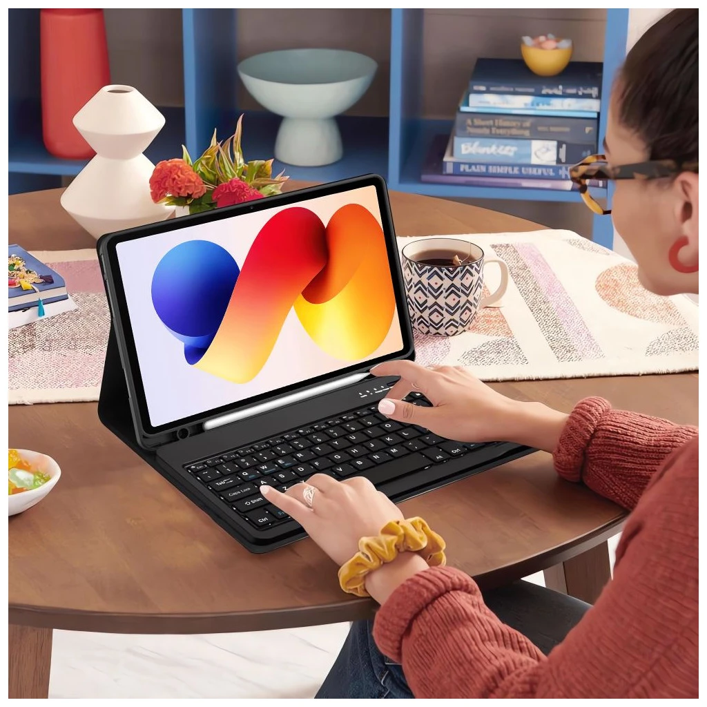 TECH-PROTECT SC PEN + BILLENTYŰZET XIAOMI POCO PAD M1 / REDMI PAD 2 PRO 12.1 készülékhez fekete