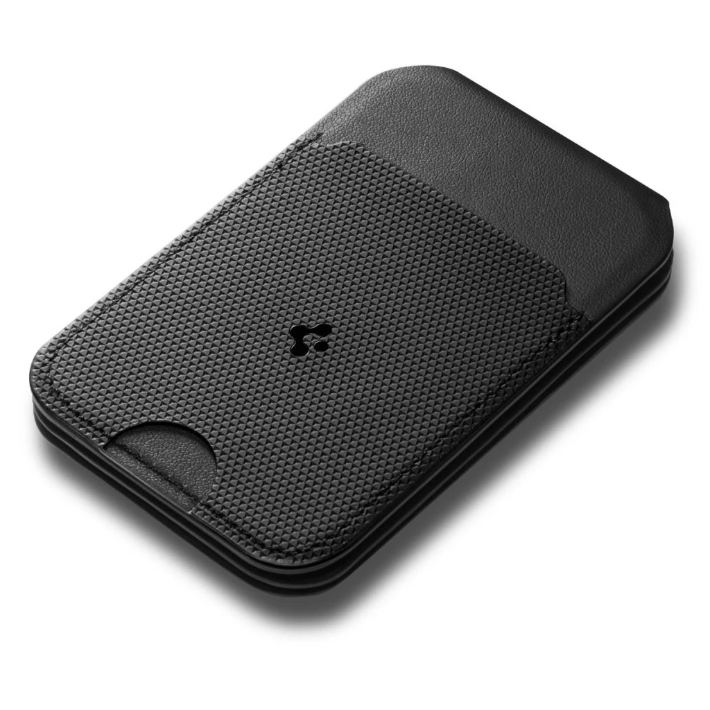 SPIGEN S314-2 SLIM FOLD TRIPOD MAGSAFE UNIVERSAL mágneses kártyatartó fekete