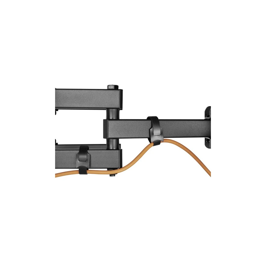 Equip TV Fali konzol – 650337 (37″-80″, Max.: 40kg, dönthető, forgatható, fekete)