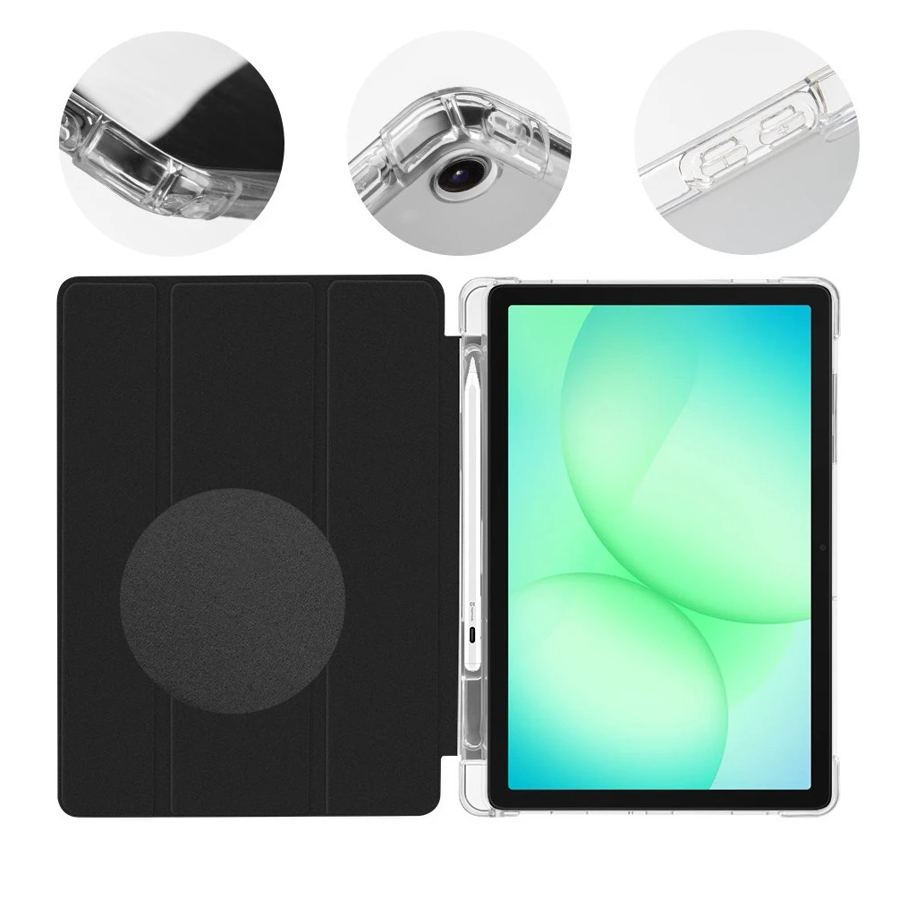 OBAL:ME MistyTab tok Samsung Galaxy Tab A11+ készülékhez fekete